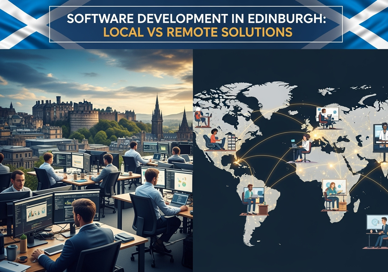 Software Development in Edinburgh: Local vs Remote Solutions