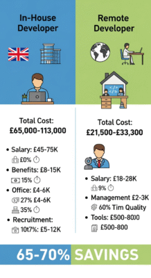 How to Hire Developers in the UK: In-house vs Remote Teams
