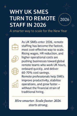The 2026 SME Hiring Shortcut: How Remote Staff Are Helping UK Businesses Grow Faster